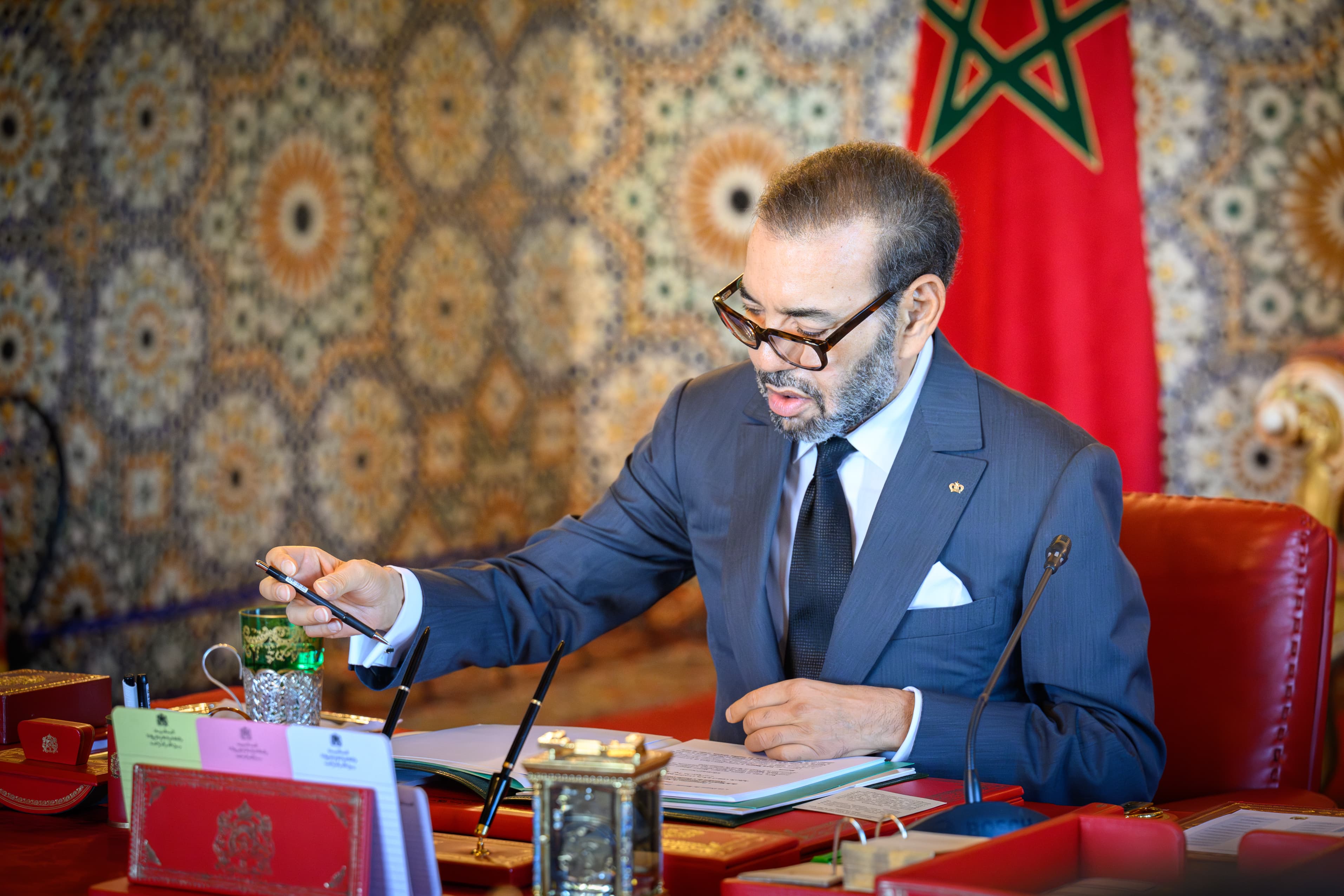 Le Roi Mohammed VI préside un conseil des ministres consacré au Mondial 2030